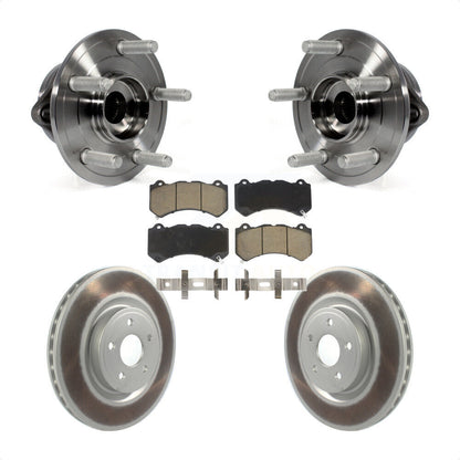 Kit de plaquettes de Rotor de frein, manteau de roulement de moyeu avant, pour Jeep Grand Cherokee Dodge Durang