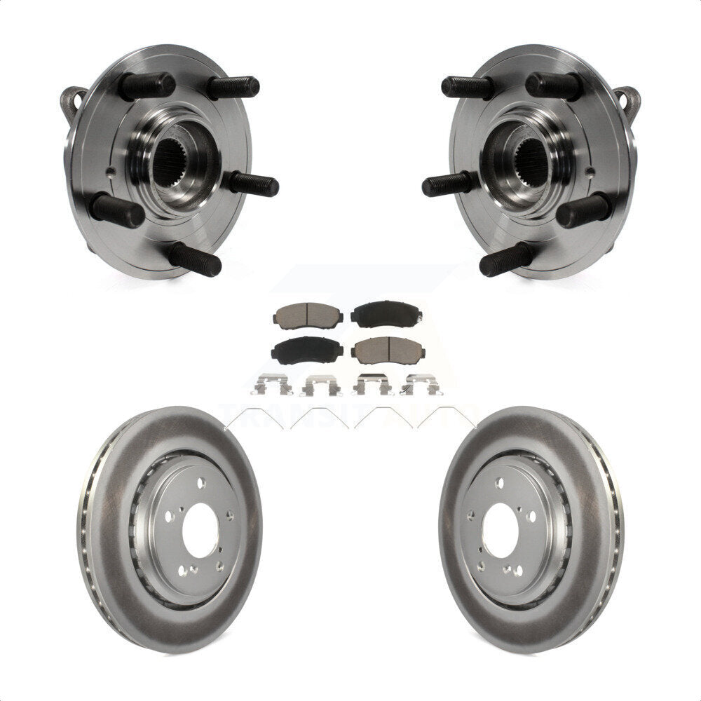 Kit de plaquettes de Rotor de frein, ensemble de roulements de moyeu avant, pour Honda Odysse 2015 – 2017