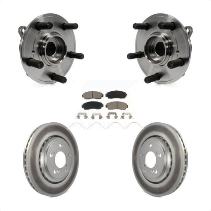 Kit de plaquettes de Rotor de frein, ensemble de roulements de moyeu avant, pour Honda Odysse 2015 – 2017
