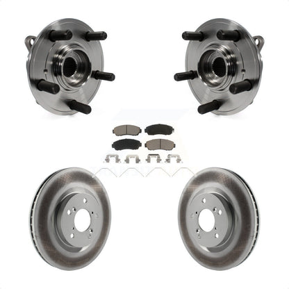 Kit de plaquettes de Rotor de frein, ensemble de roulements de moyeu avant, pour Honda Odysse 2011 – 2014