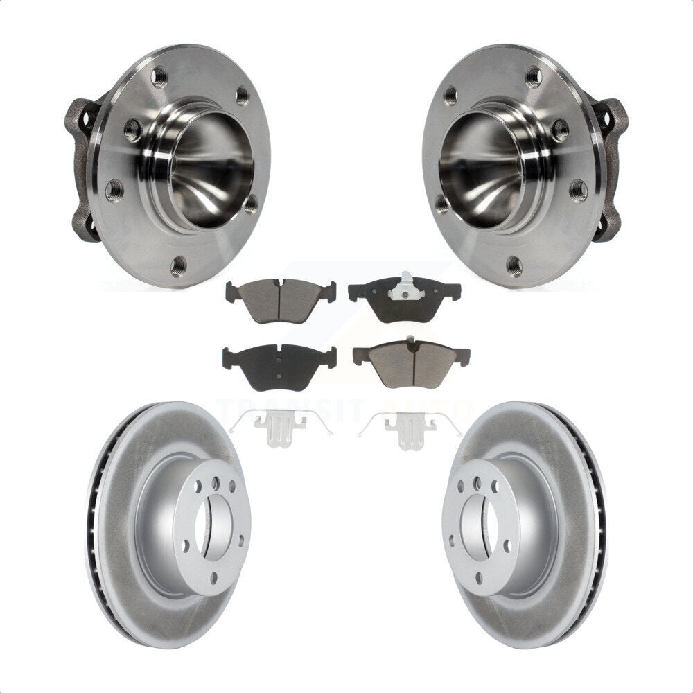 Kit de plaquettes de Rotor de frein, ensemble de roulements de moyeu avant, pour BMW 128i 328i 323i 325