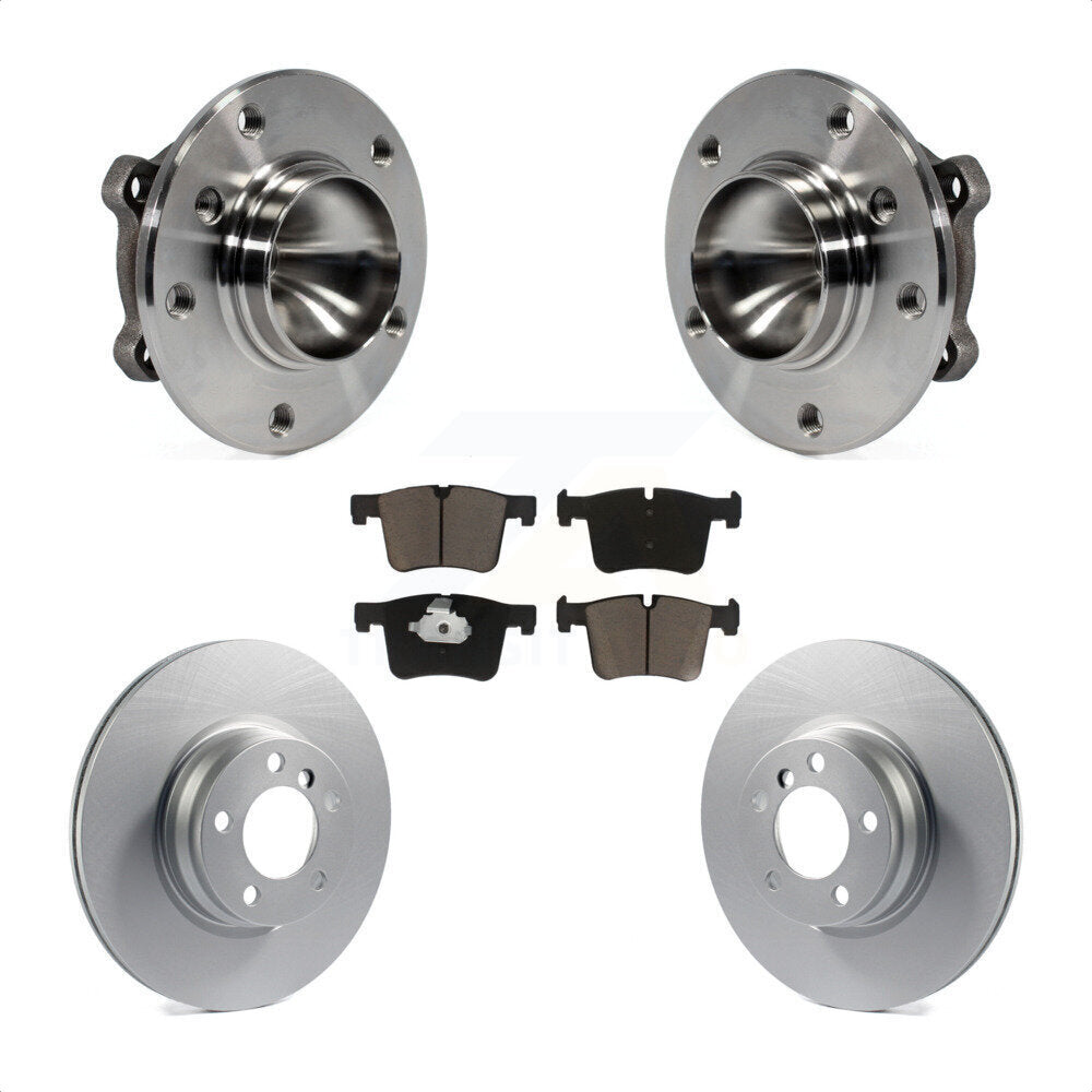 Kit de rotor et de plaquettes de frein revêtus de roulement de moyeu avant, pour berline BMW 328i 2012 avec 3.0