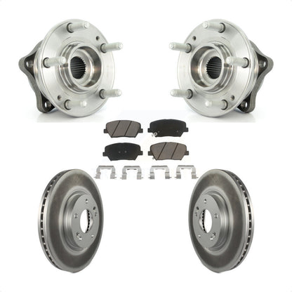 Kit de Rotor et plaquettes de frein revêtus de roulement de moyeu avant, pour Hyundai Santa Fe Kia Sorent