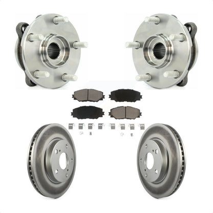 Kit de plaquettes de Rotor de frein, ensemble de roulements de moyeu avant, pour Toyota RAV4 L 2013 – 2018