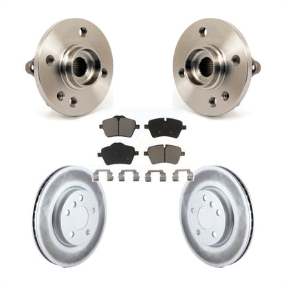 Kit de plaquettes de Rotor de frein à disque revêtu de roulement de moyeu avant, pour Mini Cooper 2014 – 2015 1.6