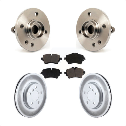 Kit de plaquettes de rotor de frein enduites d'assemblage de roulement de moyeu avant pour Mini Cooper 2015 1.6