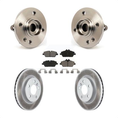 Kit de plaquettes de Rotor de frein à disque revêtu de roulement de moyeu avant, pour Mini Cooper 2014 – 2015 1.6