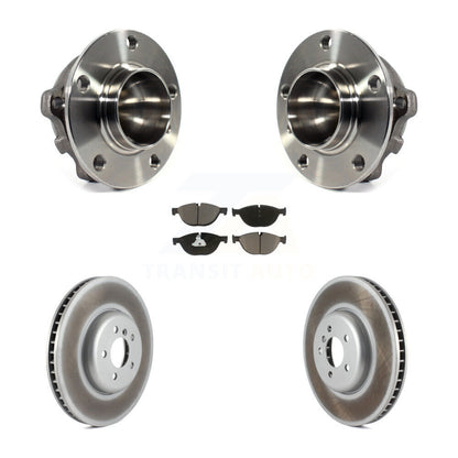 Kit de plaquettes de Rotor de frein enduit d'assemblage de roulement de moyeu avant pour BMW 750i 550i GT 750L
