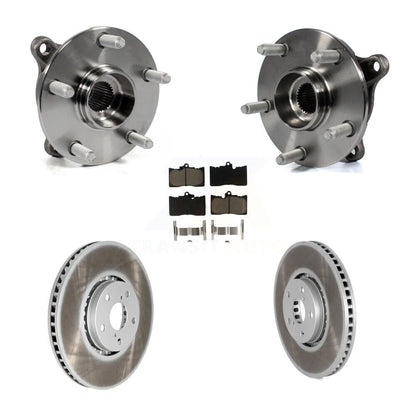 Kit de plaquettes de rotor de frein, ensemble de roulements de moyeu avant (5 pièces) pour Lexus IS300 IS35