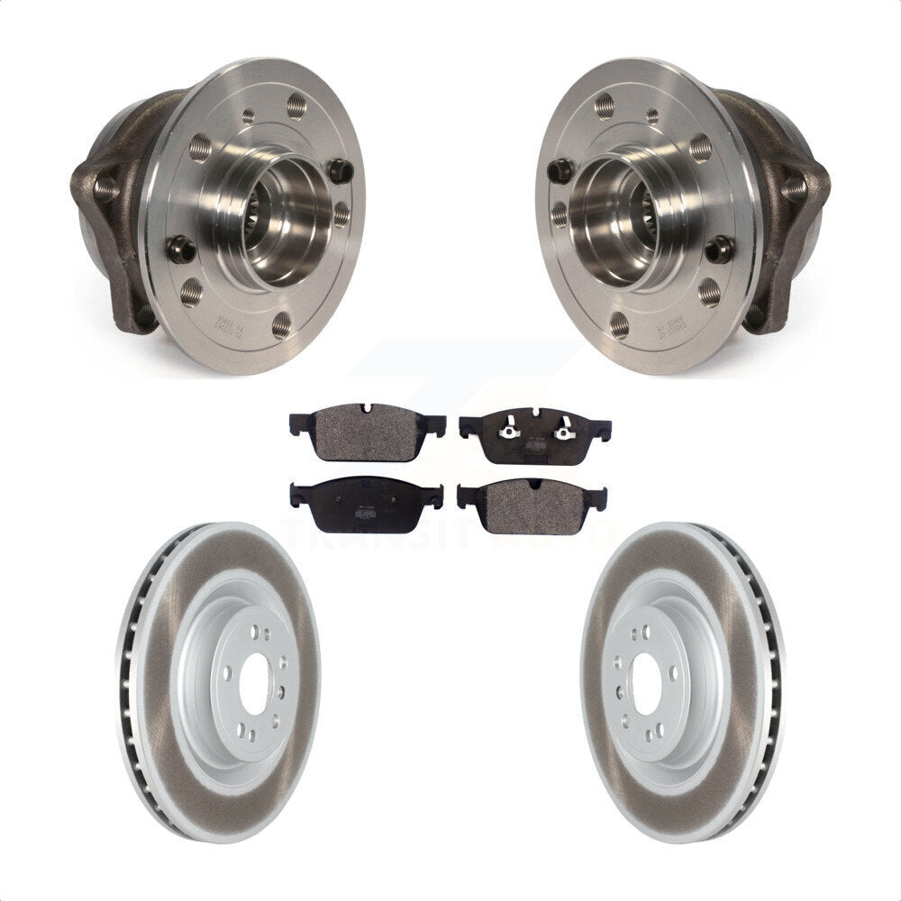 Kit de plaquettes de Rotor de frein à disque enduit de roulement de moyeu avant pour Mercedes-Benz GLS350 2017