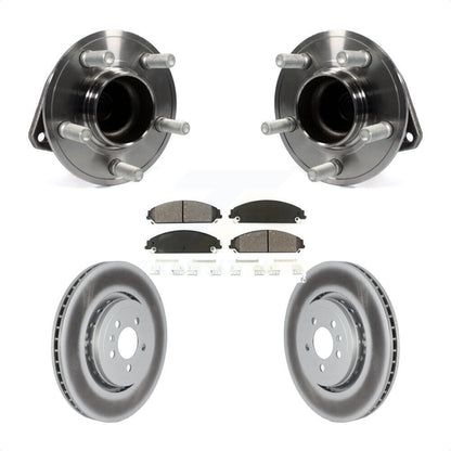 Kit de plaquettes de Rotor de frein, roulement de moyeu avant, pour Dodge Charger RWD 15-18 avec 5.7