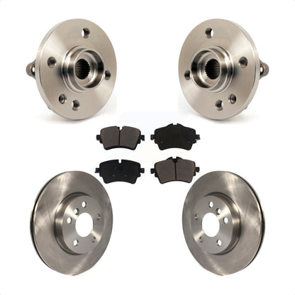 Ensemble de roulement de moyeu avant, Rotor de frein à disque et Kit de plaquettes pour Mini Cooper 2015 1.6