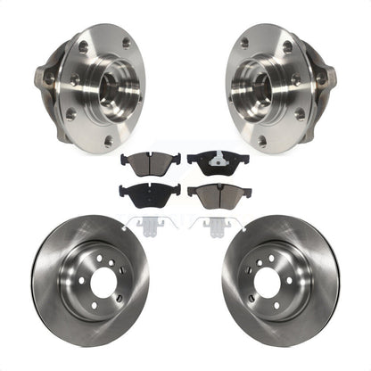 Kit de rotors et plaquettes de frein à disque, ensemble de roulements de moyeu avant, pour BMW 528i xDrive