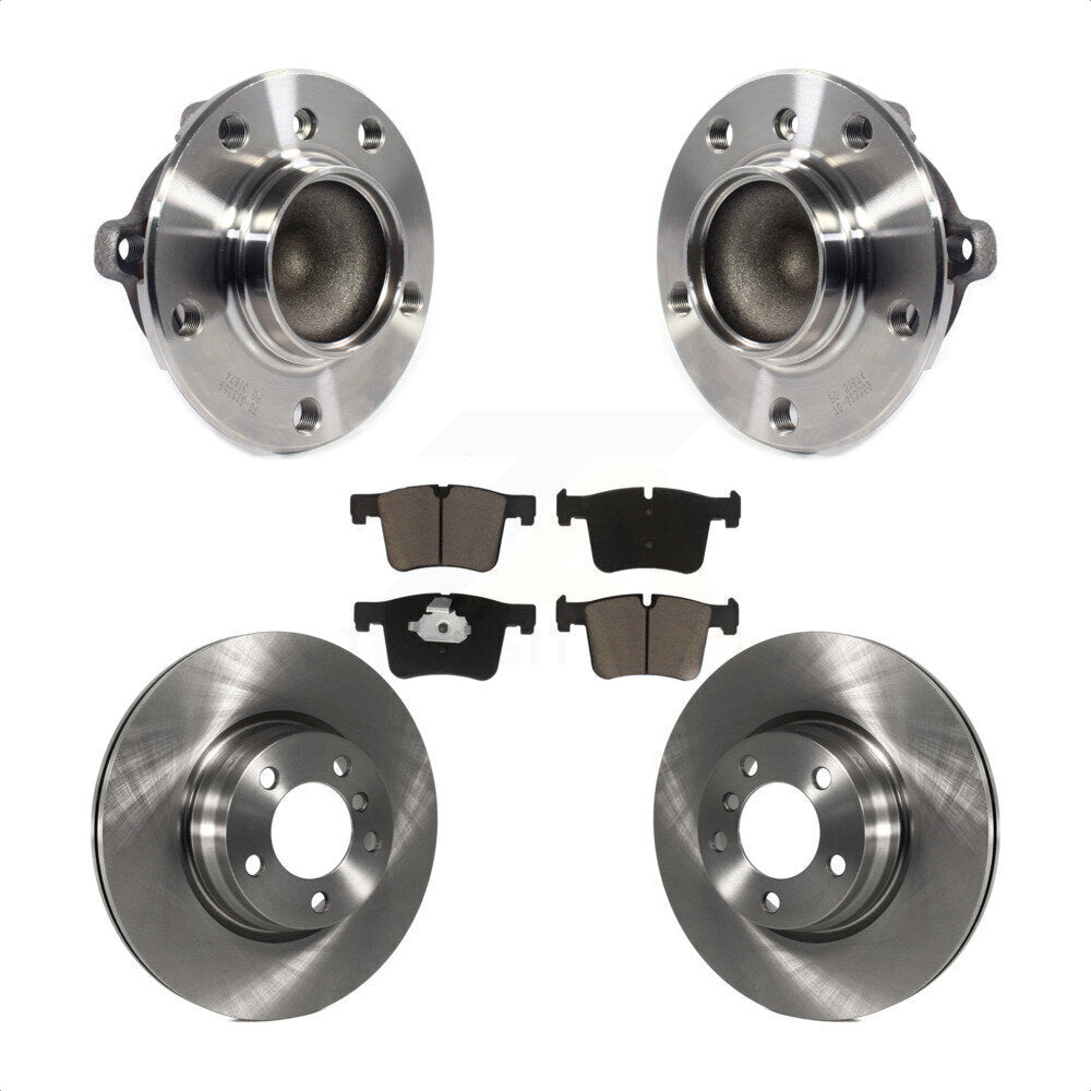 Kit de rotors et plaquettes de frein à disque d'assemblage de roulement de moyeu avant pour BMW 328i 330e