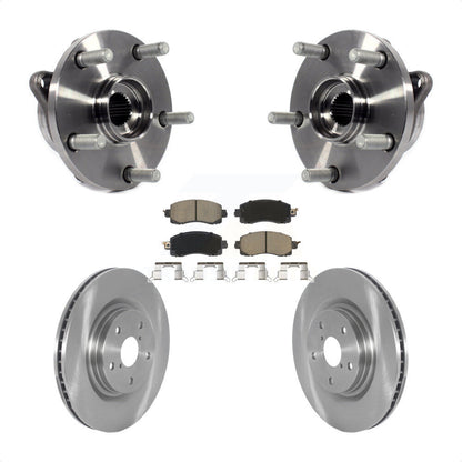 Kit de Rotor et plaquettes de frein à disque, roulement de moyeu avant, pour Subaru Forester Outback Legac