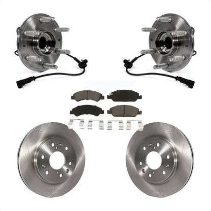 Kit de plaquettes de Rotor de frein, roulement de moyeu avant, pour GMC Sierra 1500 Chevrolet Silverado X