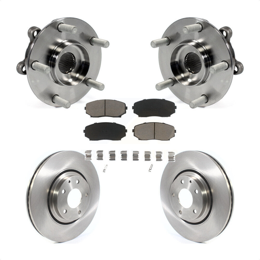 Kit de plaquettes de Rotor de frein à disque, roulement de moyeu avant, pour Mazda CX-5 Turbocharge 2019 – 2023