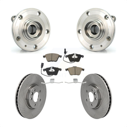 Ensemble de roulements de moyeu avant, Rotors et plaquettes de frein à disque, Kit pour Volkswagen CC