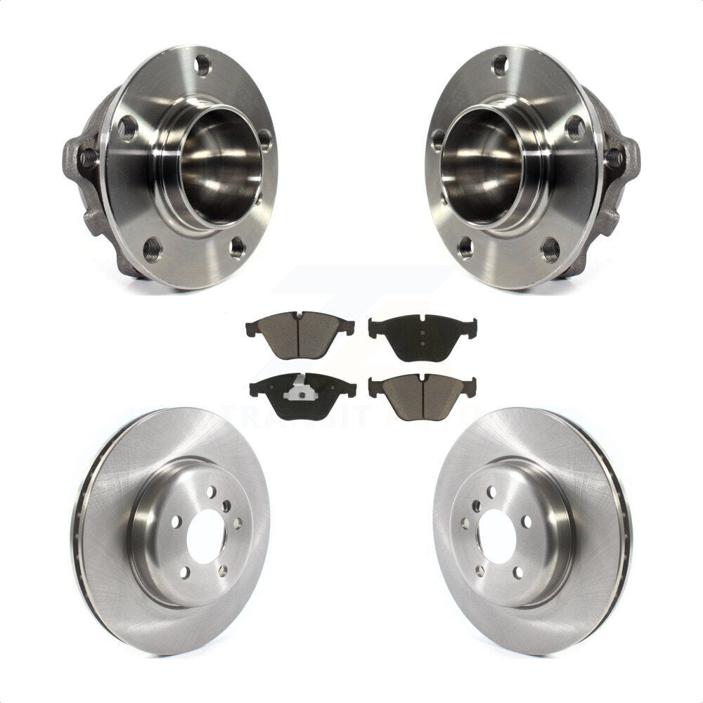 Kit de plaquettes de Rotor de frein, roulement de moyeu avant, pour BMW 535i 640i Gran Coupé ActiveHybri