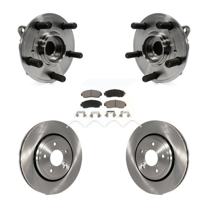 Kit de plaquettes de Rotor de frein à disque, ensemble de roulements de moyeu avant pour Honda Odysse 2015 – 2017