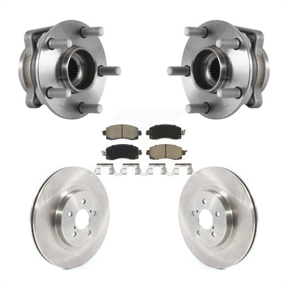 Kit de plaquettes de Rotor de frein à disque, ensemble de roulements de moyeu avant pour Subaru Crosstrek Imprez