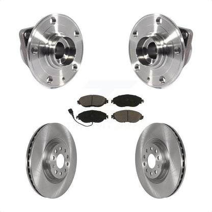 Kit de plaquettes de Rotor de frein, roulement de moyeu avant, pour Volkswagen Tiguan Jetta Audi Q3 GTI