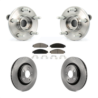 Kit de Rotor et de plaquettes de frein, roulement de moyeu avant, pour Ford Five Hundred Freestyle Taurus