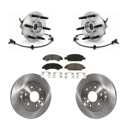 Kit de Rotor et plaquettes de frein, roulement de moyeu avant, pour Chevrolet GMC Silverado 1500 Sierr