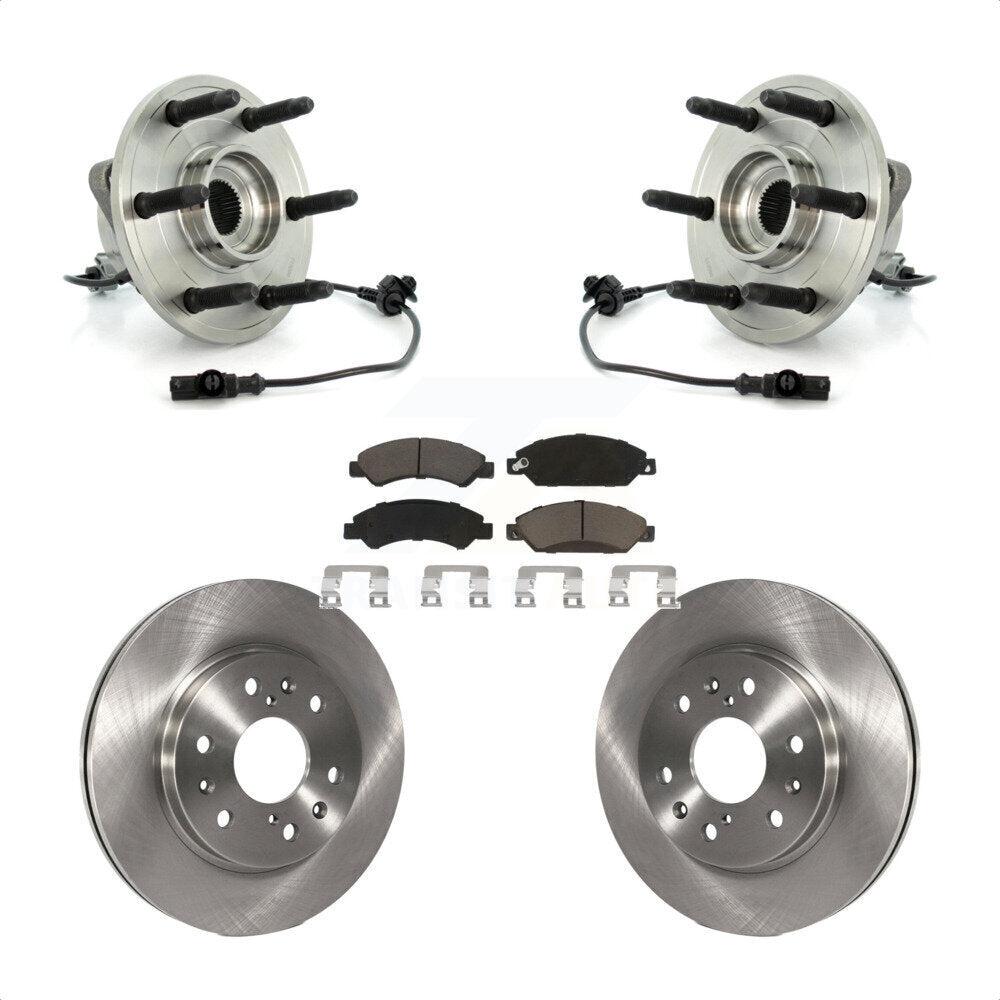 Kit de plaquettes de Rotor de frein, roulement de moyeu avant, pour Chevrolet Avalanche Cadillac GMC Taho