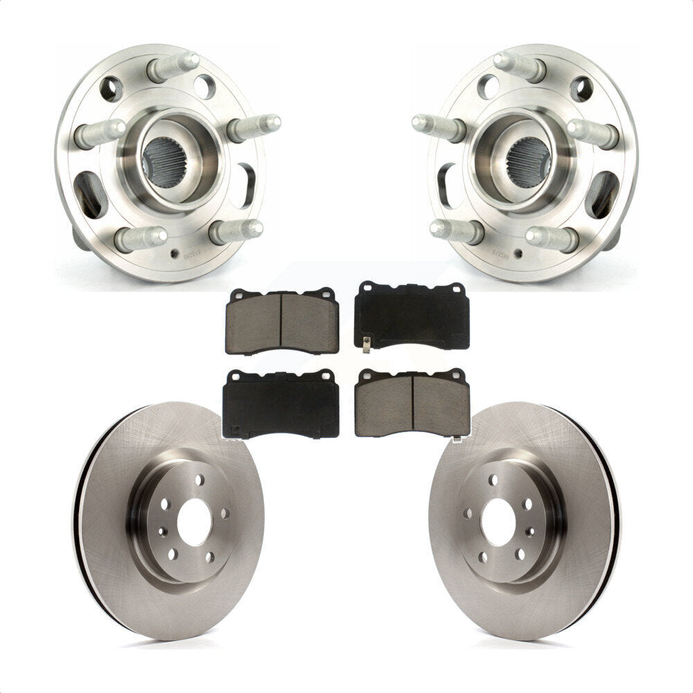 Kit de plaquettes de Rotor de frein à disque, ensemble de roulements de moyeu avant pour Buick Regal Cadillac XT
