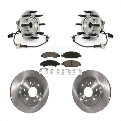 Kit de Rotor et plaquettes de frein, roulement de moyeu avant, pour Chevrolet GMC Silverado 1500 Sierr