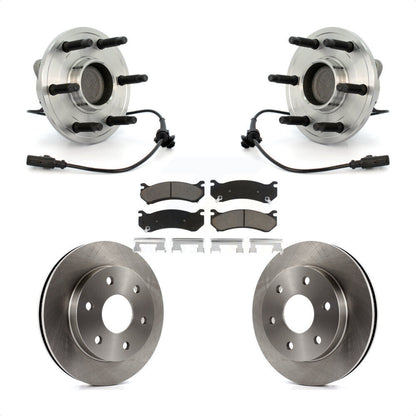 Kit de plaquettes de Rotor de frein à disque, ensemble de roulements de moyeu avant pour Chevrolet Silverado 150