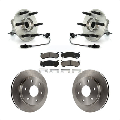 Kit de plaquettes de Rotor de frein à disque, ensemble de roulements de moyeu avant pour Chevrolet Silverado 150