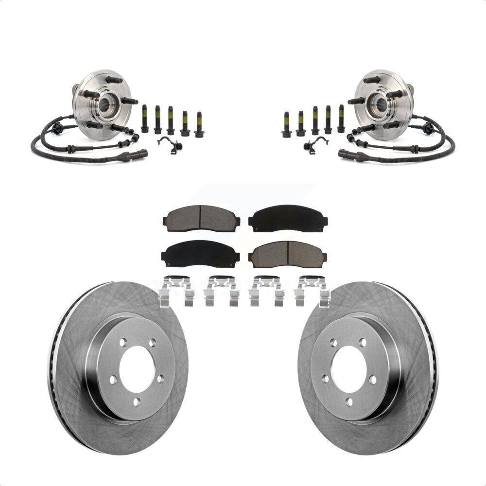Kit de plaquettes de Rotor de frein à disque, roulement de moyeu avant, pour Ford Explorer Mercury Mountainee