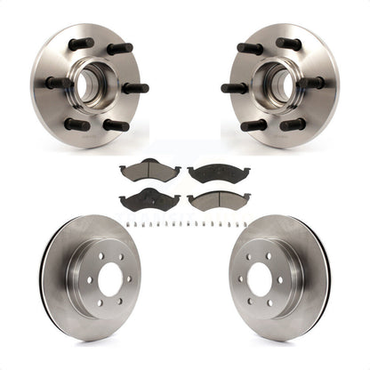 Kit de rotor et plaquettes de frein à disque, roulement de moyeu avant, pour Dodge Dakota Durang 2000 – 2002