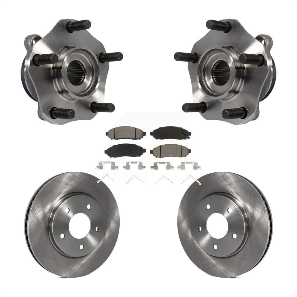 Kit de plaquettes de Rotor de frein à disque, roulement de moyeu avant, pour Nissan NV200 LEAF Chevrolet Cit