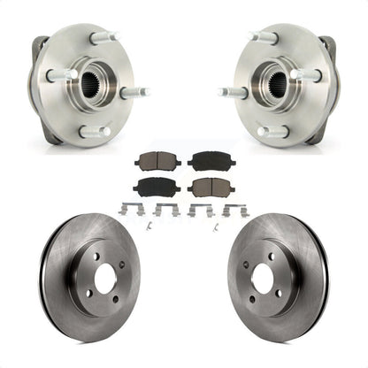 Kit de plaquettes de Rotor de frein, roulement de moyeu avant, pour Chevrolet Cobalt Pontiac G5 Saturn Io