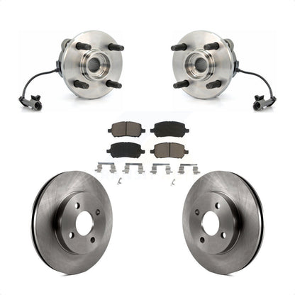 Kit de plaquettes de Rotor de frein, roulement de moyeu avant, pour Chevrolet Cobalt Pontiac G5 Saturn Io