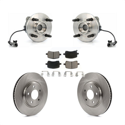 Kit de plaquettes de Rotor de frein, roulement de moyeu avant, pour Saturn Ion 2004 – 2007, avec roue à 4 écrous