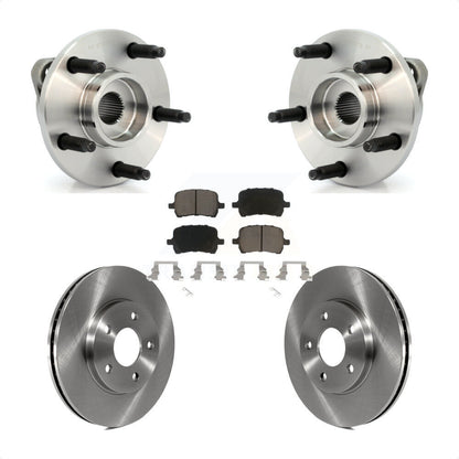 Ensemble de roulements de moyeu avant, Rotors et plaquettes de frein à disque, Kit pour Chevrolet HHR