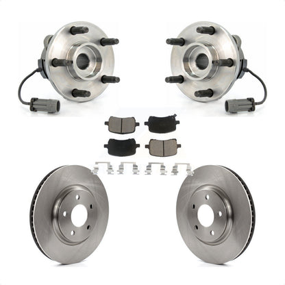 Ensemble de roulement de moyeu avant, Rotor de frein et Kit de plaquettes pour Chevrolet Cobalt Saturn Io