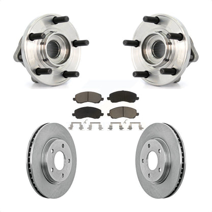 Kit de plaquettes de Rotor de frein, ensemble de roulements de moyeu avant pour Dodge Caliber R/T/SXT/S 2009