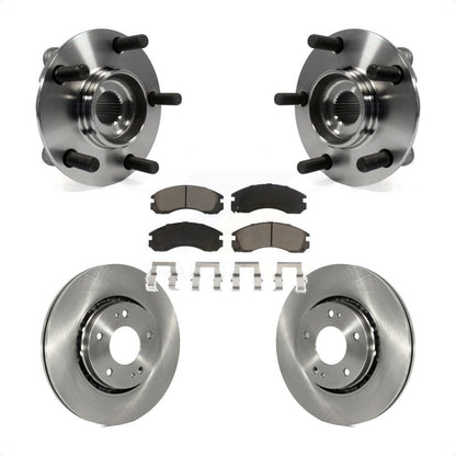Kit de rotors et plaquettes de frein à disque, ensemble de roulements de moyeu avant pour Mitsubishi Lancer