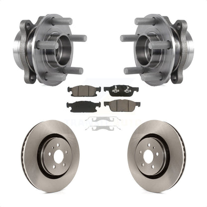 Kit de Rotor et plaquettes de frein à disque, roulement de moyeu avant, pour Ford Edge Lincoln Nautilus MK