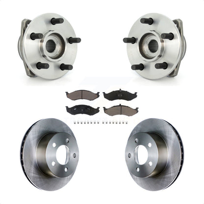 Kit de plaquettes de Rotor de frein, roulement de moyeu avant, pour Jeep Wrangler Cherokee Grand Comanch