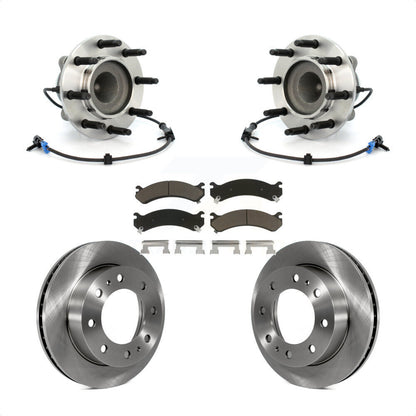 Kit de plaquettes de Rotor de frein, roulement de moyeu avant, pour Chevrolet GMC Express 2500 Savana 350