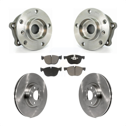 Ensemble de roulement de moyeu avant, Rotor de frein et Kit de plaquettes pour BMW X5 X6 M12 X 1.5 Threa