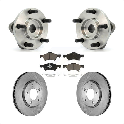 Kit de Rotor et plaquettes de frein, roulement de moyeu avant, pour Dodge Grand Caravan Chrysler Town