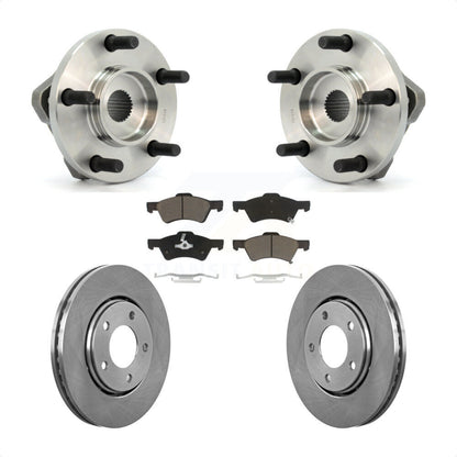 Kit de Rotor et plaquettes de frein à disque, roulement de moyeu avant, pour Dodge caravane Chrysler Voyage