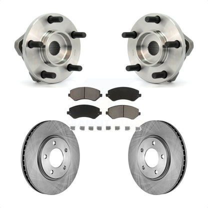 Kit de Rotor et de plaquettes de frein, roulement de moyeu avant, pour Dodge Grand Caravan Chrysler Voyage